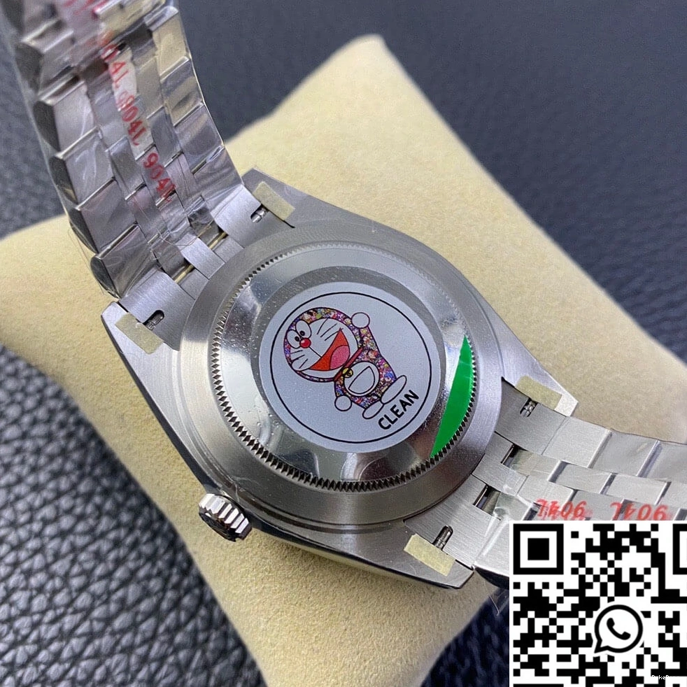 M126334-0022 Clean Dial Grey Rolex Datejust Factory 0901